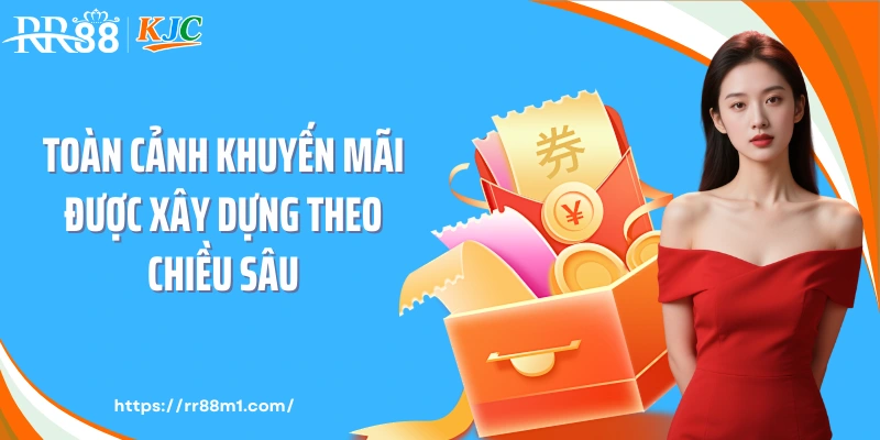 Toàn cảnh khuyến mãi được xây dựng theo chiều sâu